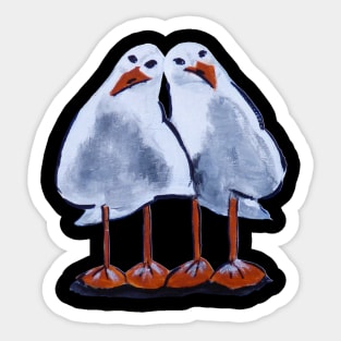 Two cute Penguins Sticker